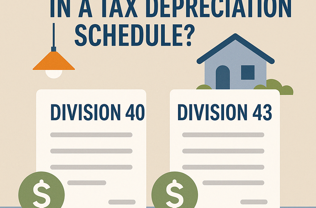 What Can You Claim in a Tax Depreciation Schedule? A Complete Breakdown
