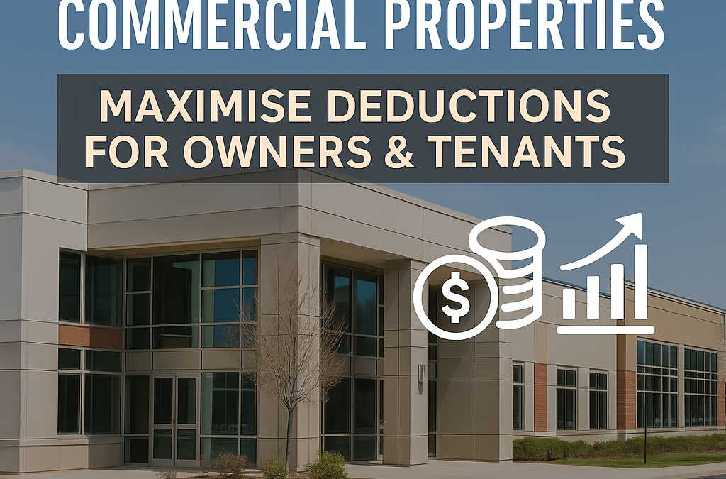 Tax Depreciation for Commercial Properties – What Owners and Tenants Can Claim
